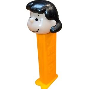 Peanuts PEZ Dispenser Lucy Orange‎